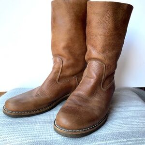 Roots Brown Leather Boots